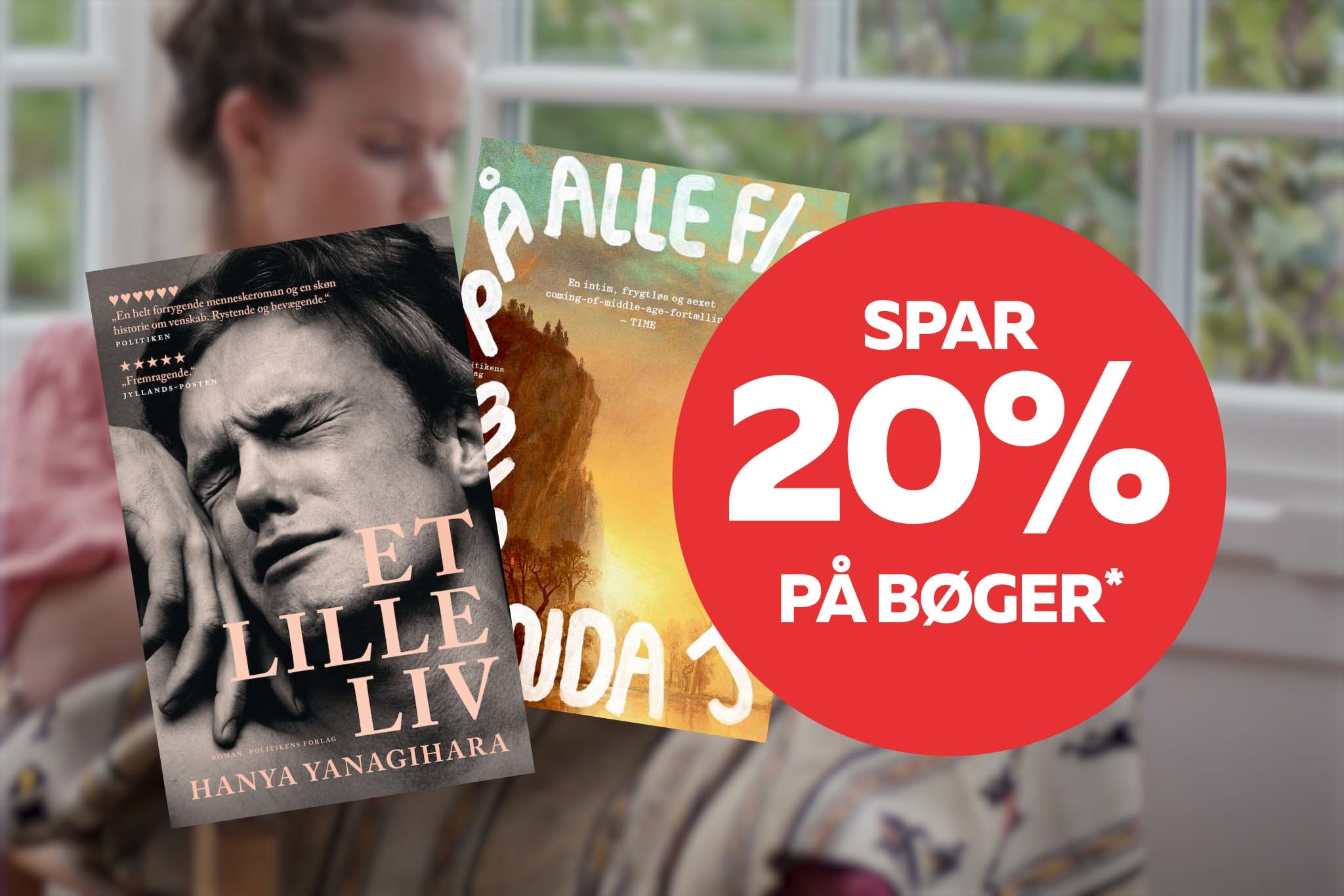 20p på bøger