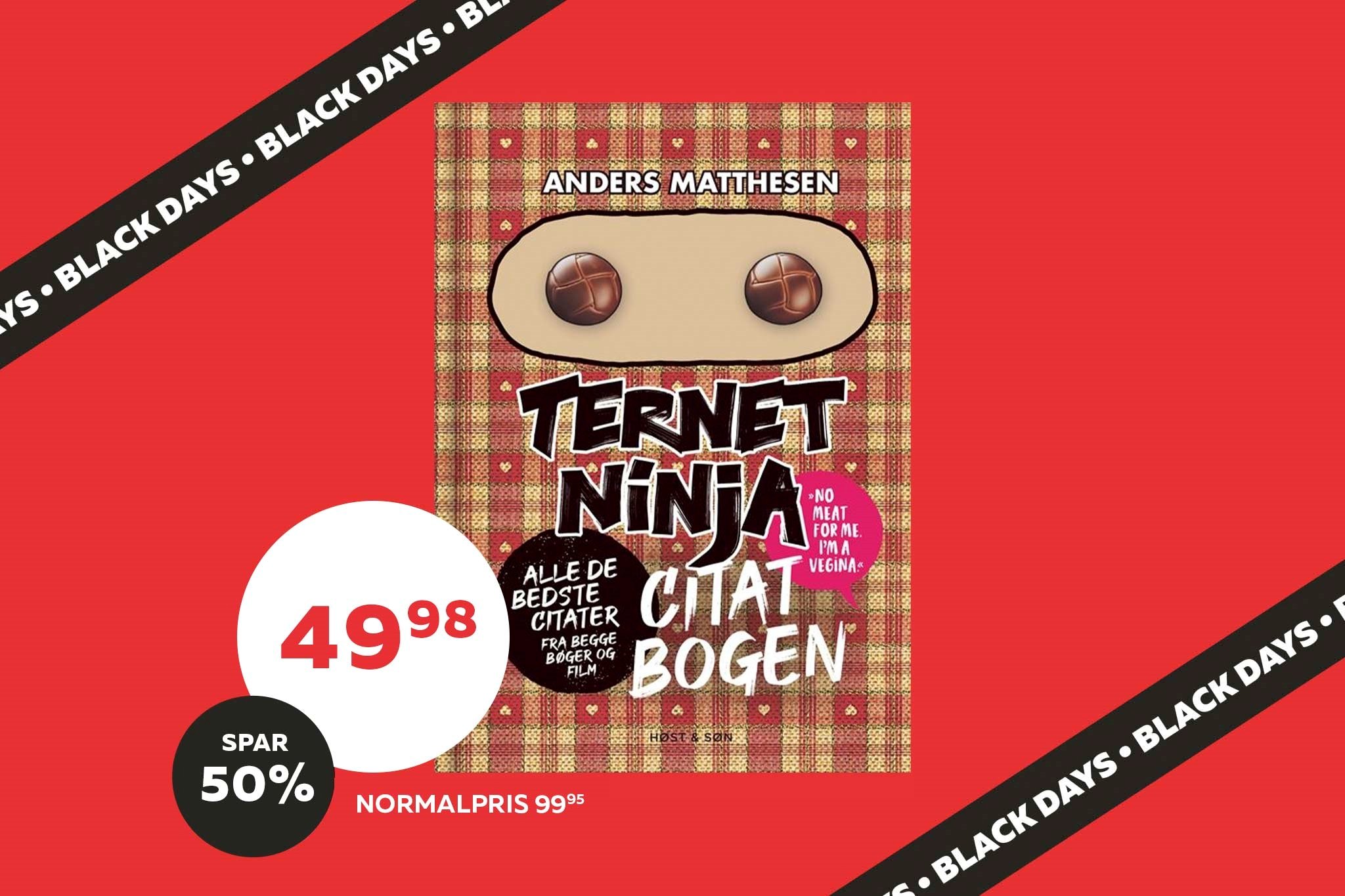 Ternet Ninja citatbog Af Anders Matthesen