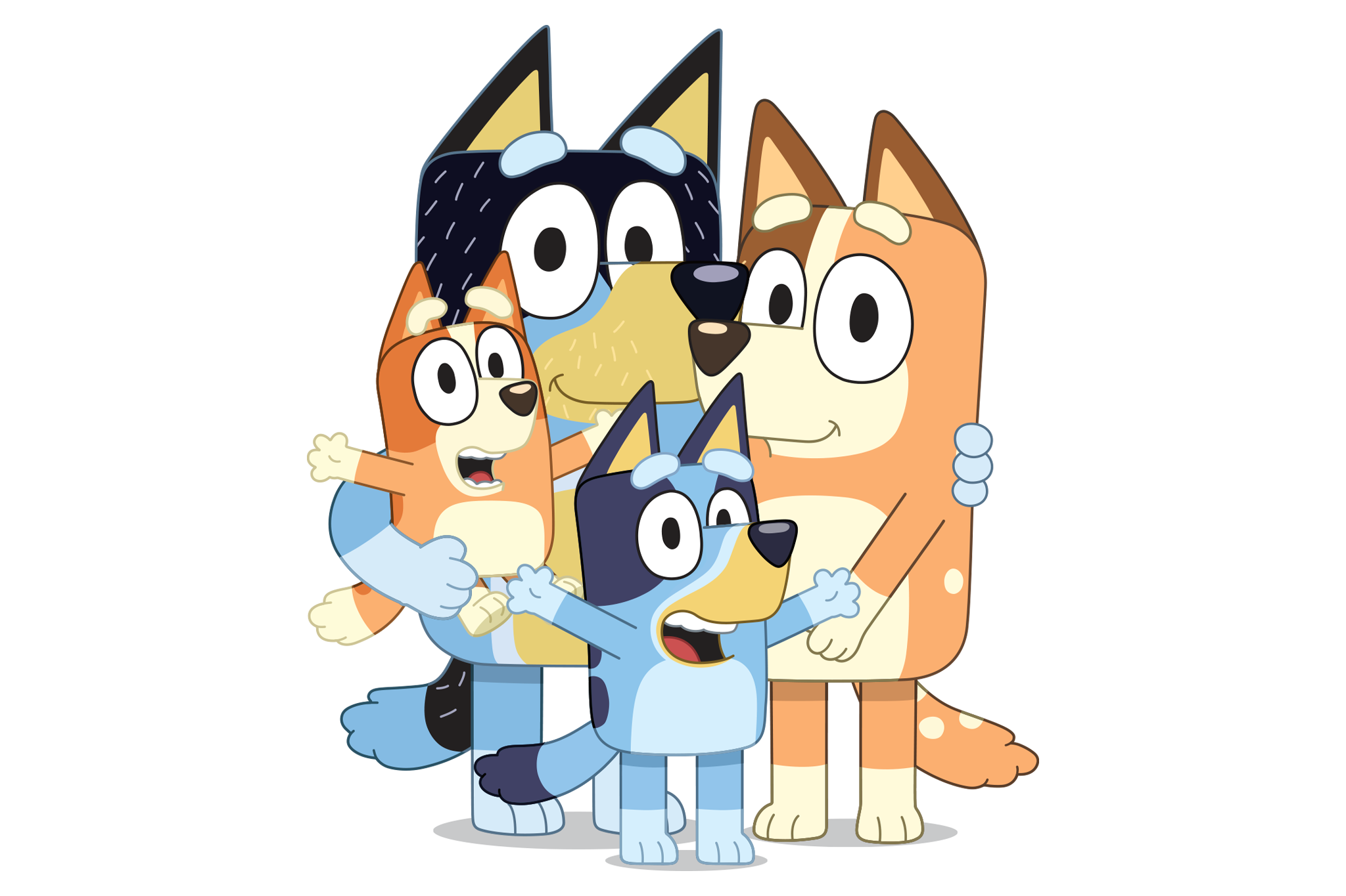 Bluey familie