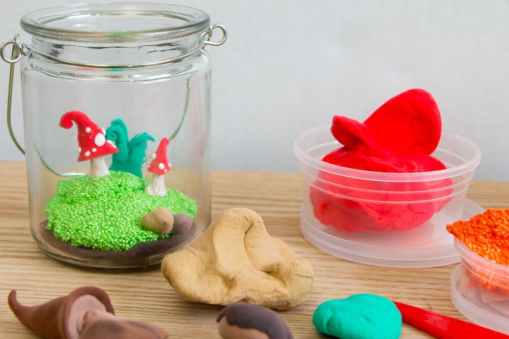 Foam clay