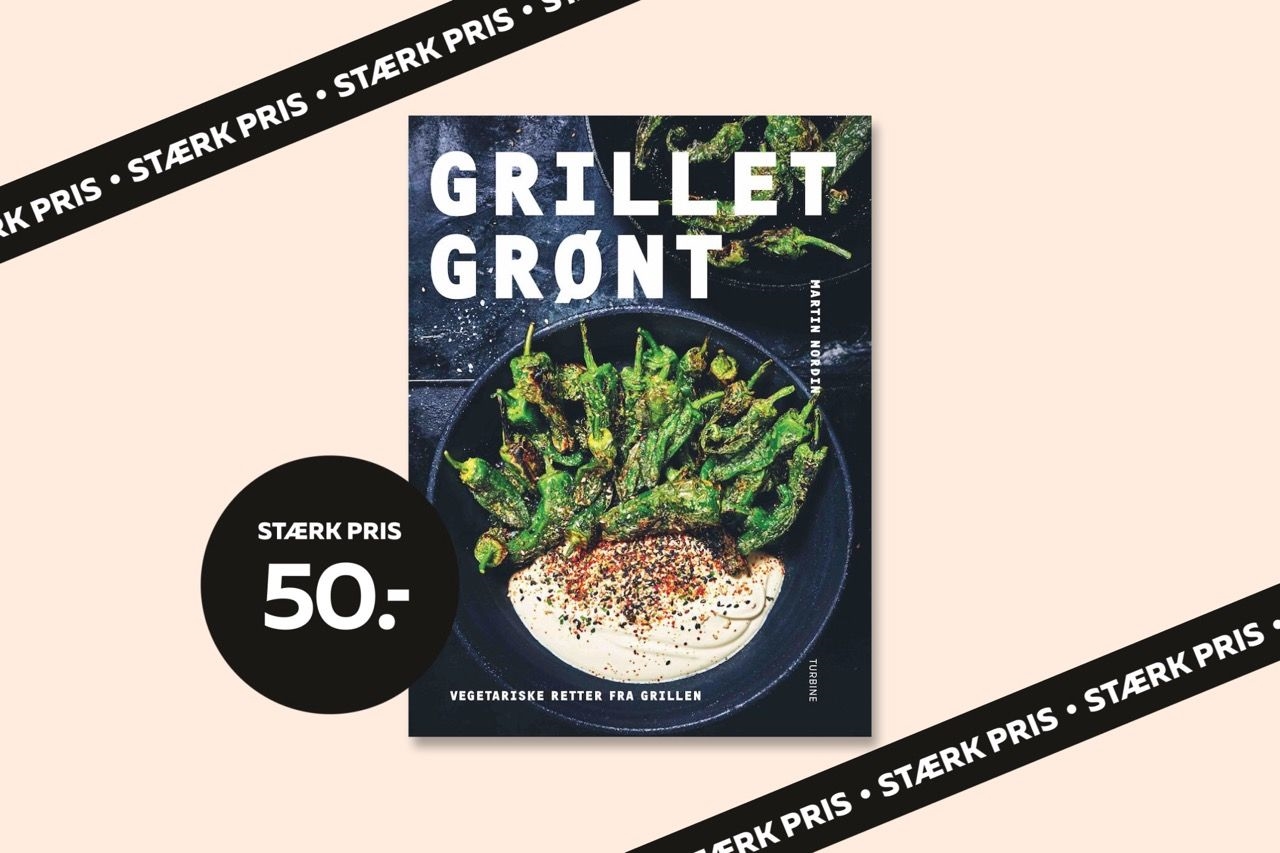 Grillet grønt  stærk pris 50,-