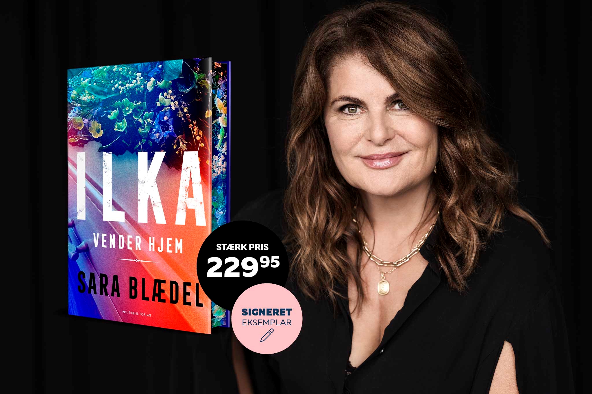 Ilka vender hjem af Sara Blædel signeret udgave