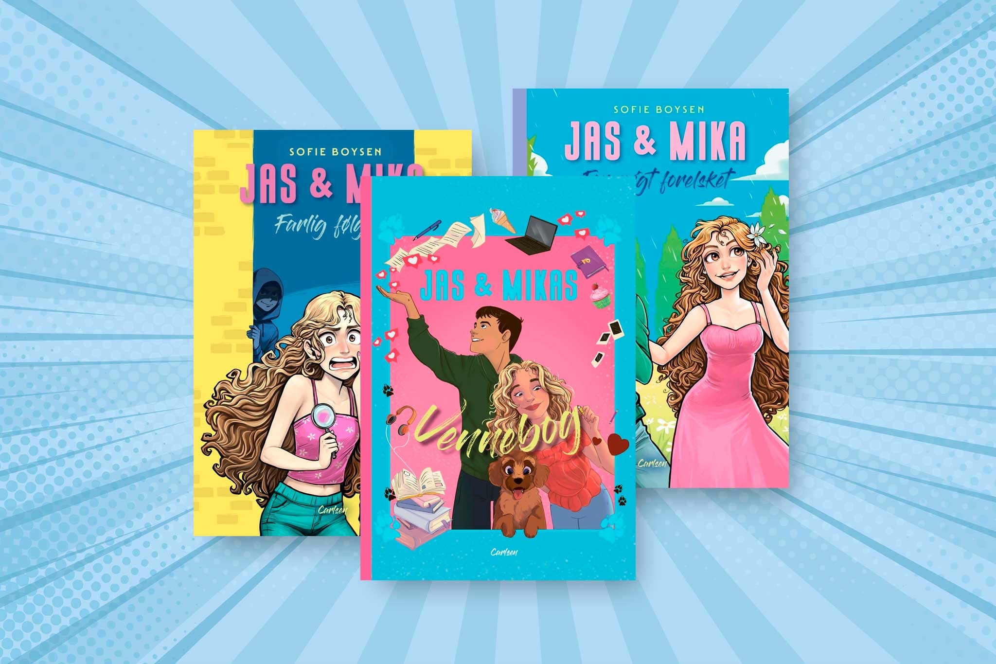 Jas og Mika seriebanner