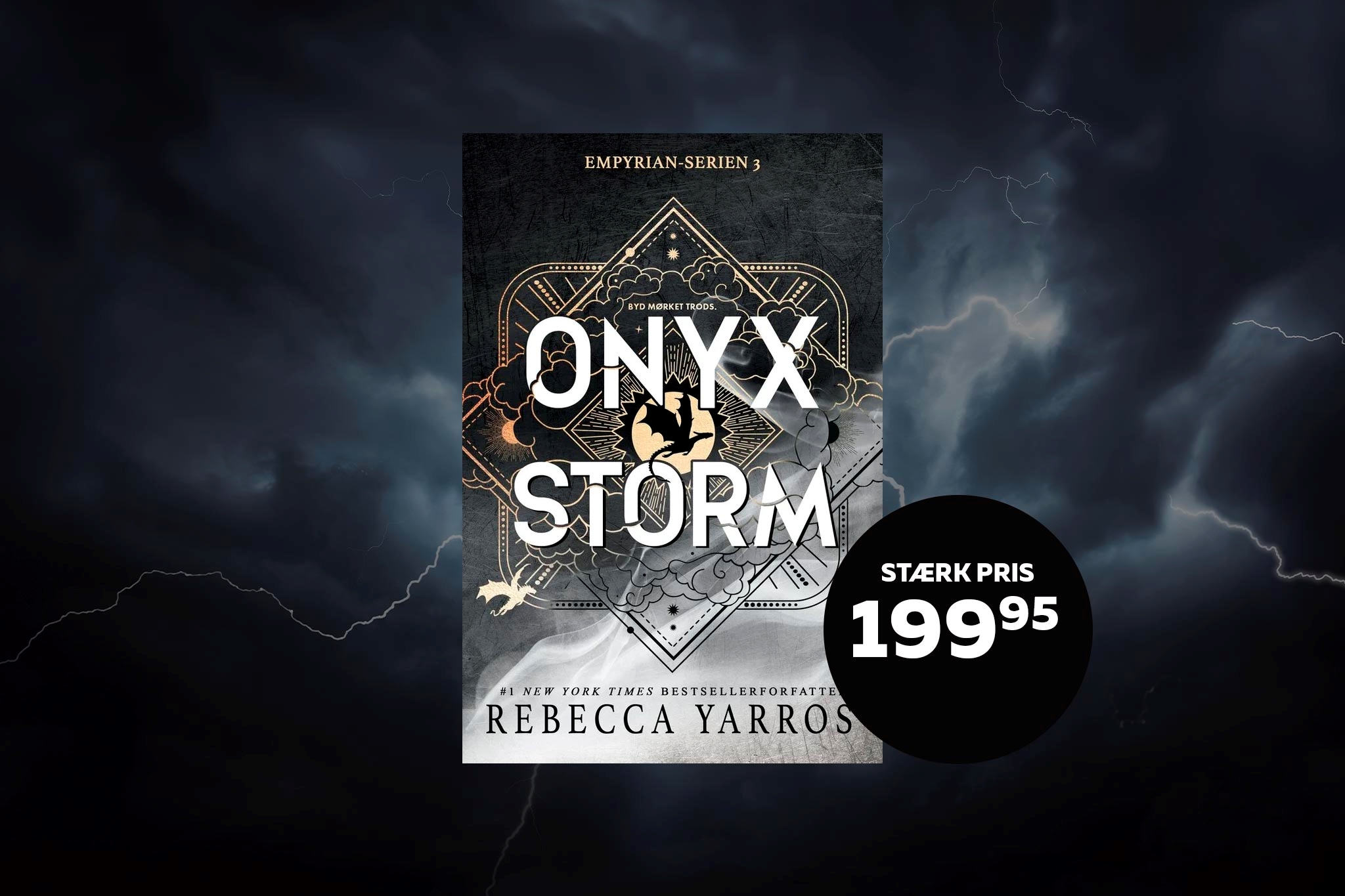 Onyx Storm - Byd mørket trods af Rebecca Yarros