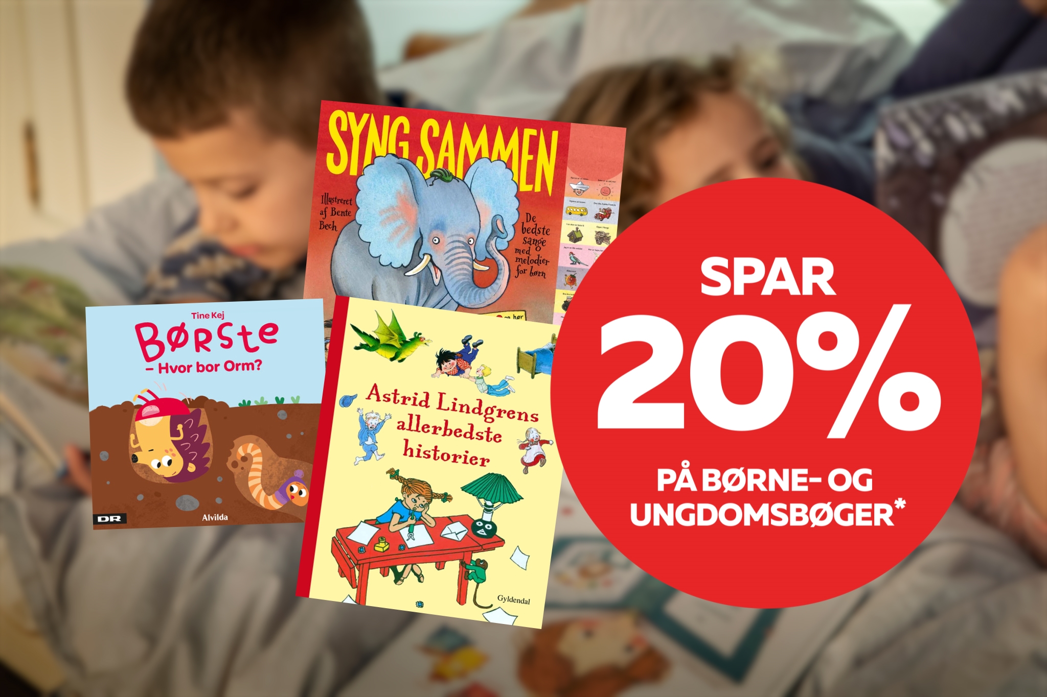 Rabat på børneogungebøger BOI