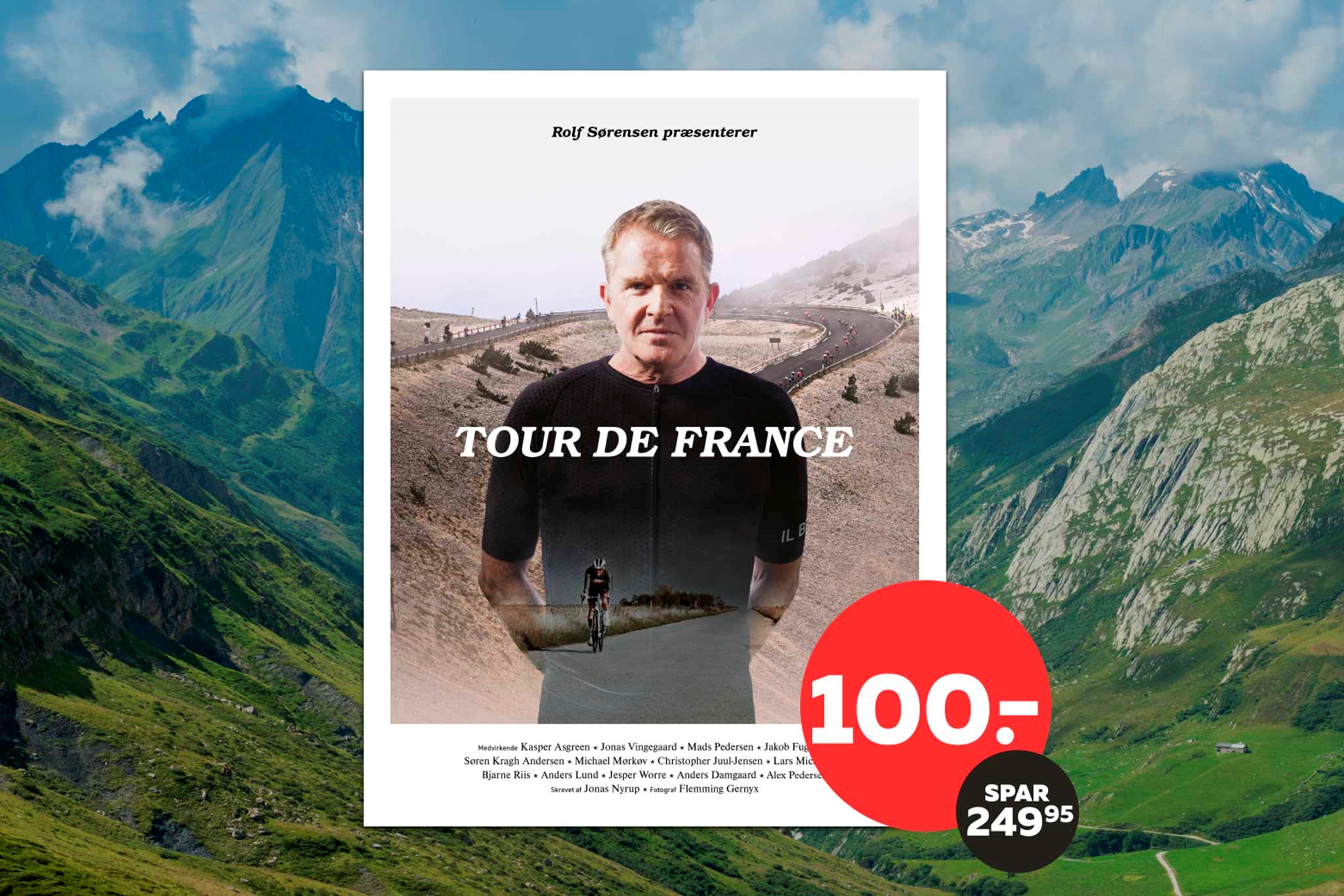 Rolf Sørensen præsenterer Tour de France