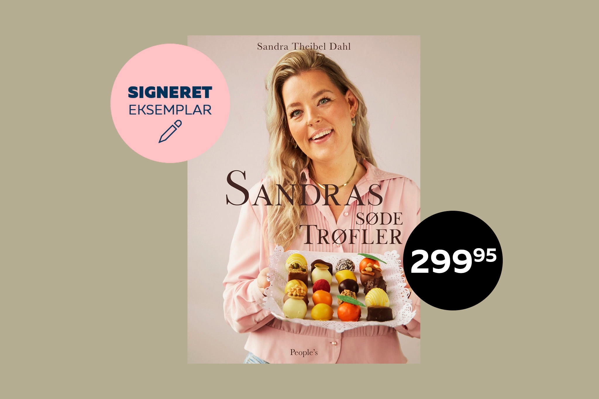 Sandras søde trøfler signeret