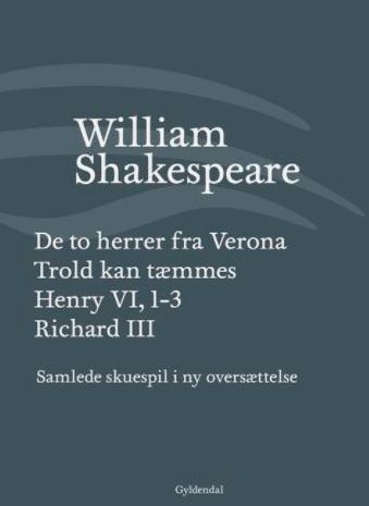 Forside Shakespeares samlede skuespil bd. 1