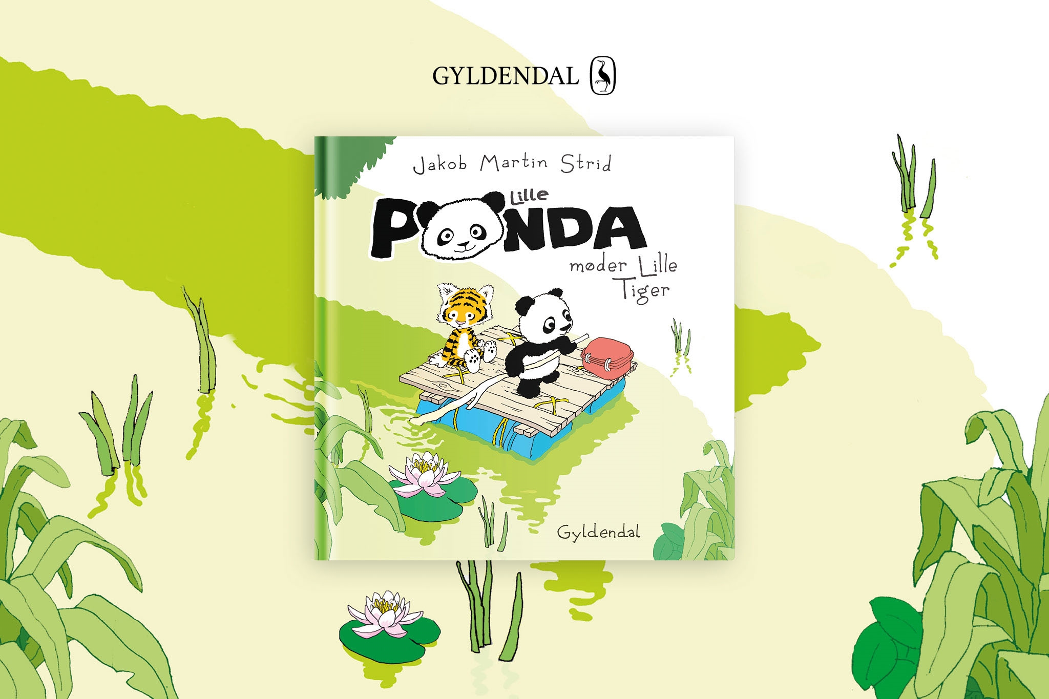 Strid lille panda møder lille tiger