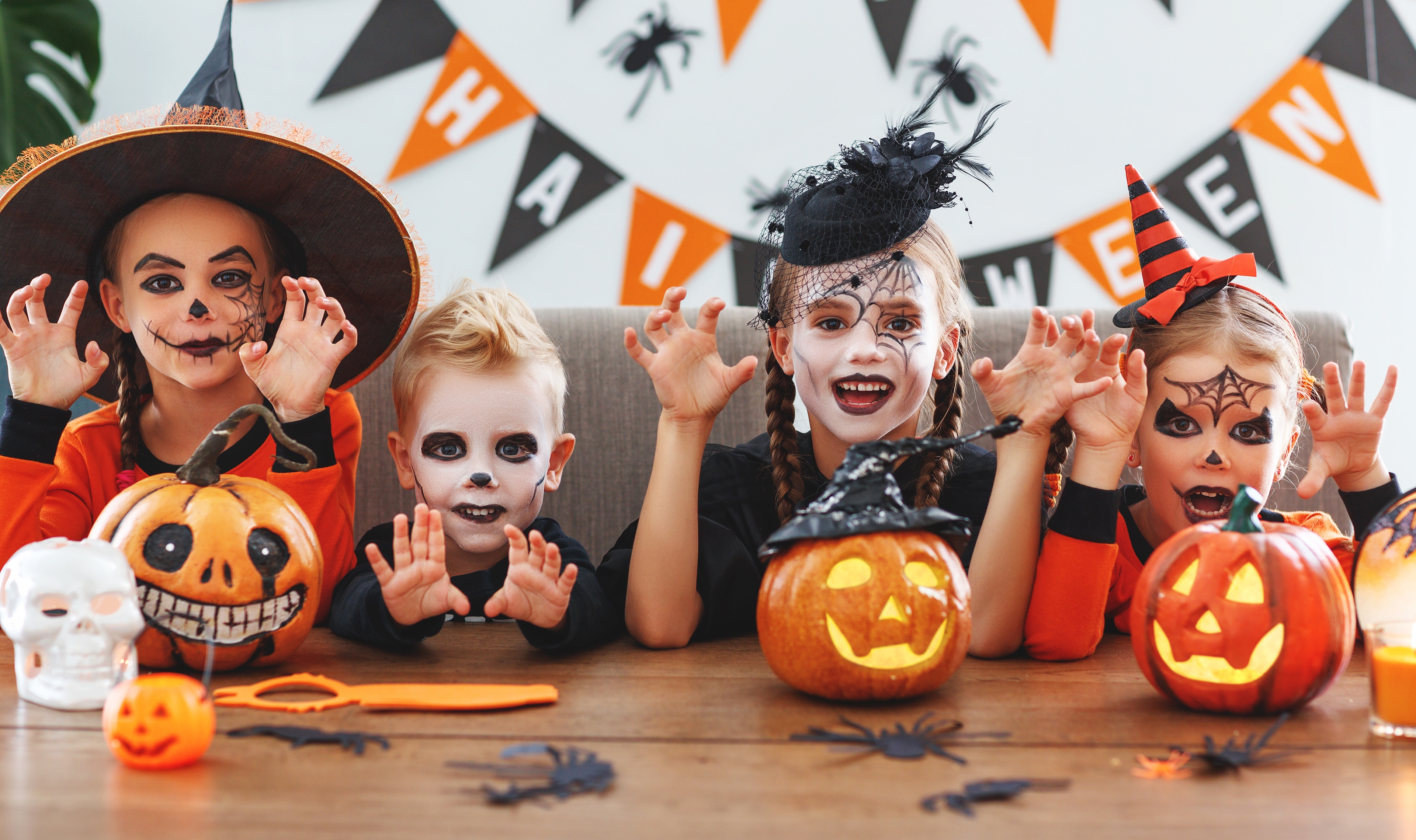 Udklædning til børn Halloween