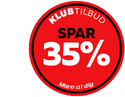 KLUBTILBUD35PROCENT